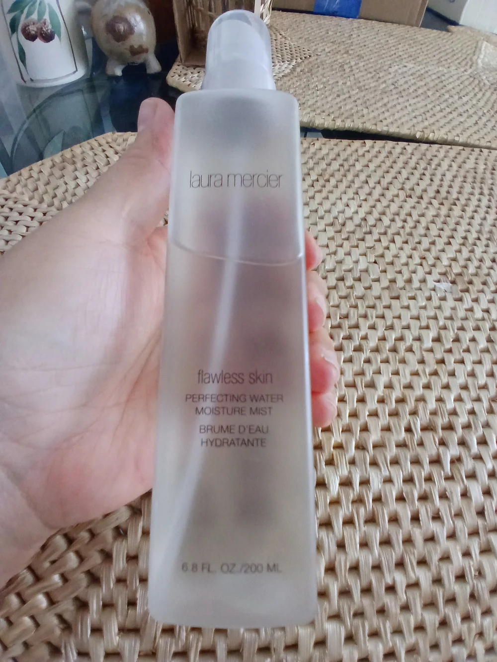laura mercier Frosted Facial Mist Bottle - White